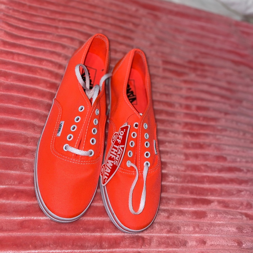 NEON PINK VANS